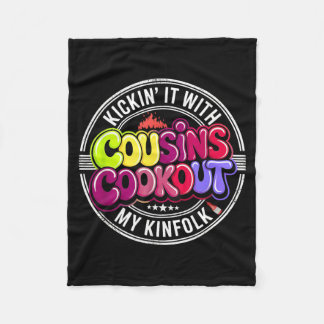 Kickin Mit Der Verwandtschaft Familien-Cookout-Wie Fleecedecke