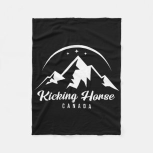 Kicking Horn Canada Ski Resort Skifahren Snowboard Fleecedecke