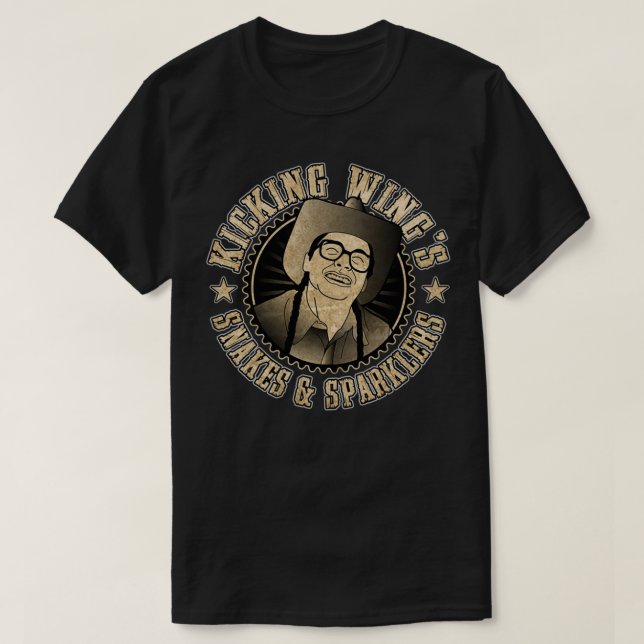 Kicking Wings Snakes Sparklers  T-Shirt (Design vorne)