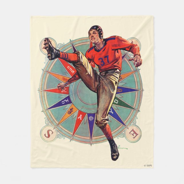 Kickoff Fleecedecke (Vorderseite)