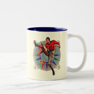 Kickoff Zweifarbige Tasse