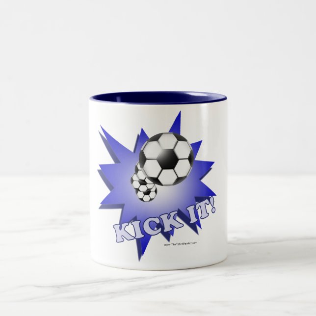 Kick's! Zweifarbige Tasse (Mittel)