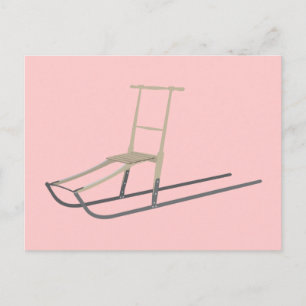 Kicksled Postkarte