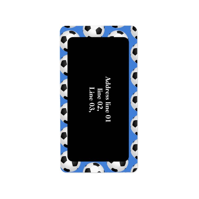 Kickstart der Feier zum 6. Geburtstag Adressaufkleber (Vorne)