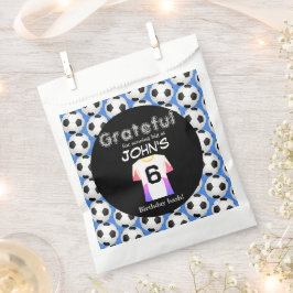 Kickstart der Feier zum 6. Geburtstag Geschenktütchen