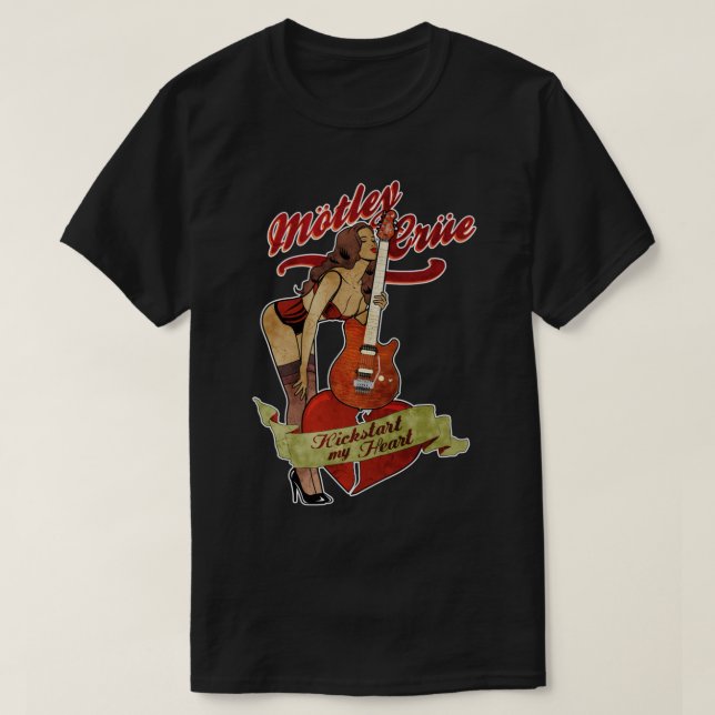 Kickstart mein Herz Baseball ¾-Sieb-T - Shirt (Design vorne)