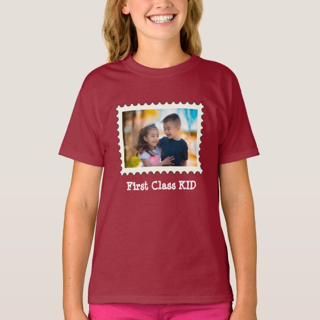 KID Bestes Kid-Foto der ersten KLASSE T-Shirt (Vorderseite)