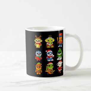 Kid Brainrot Pyjama Weihnachten 2025 Feiertage Los Kaffeetasse