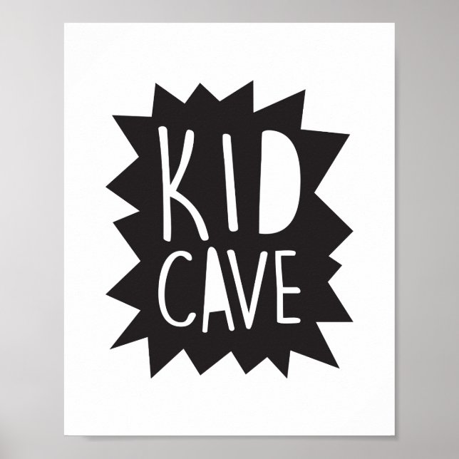 Kid Cave Poster Print (Vorne)