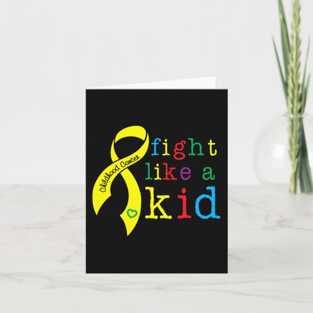 Kid Childhood Cancer Awareness Retro Go Karte (Vorderseite)