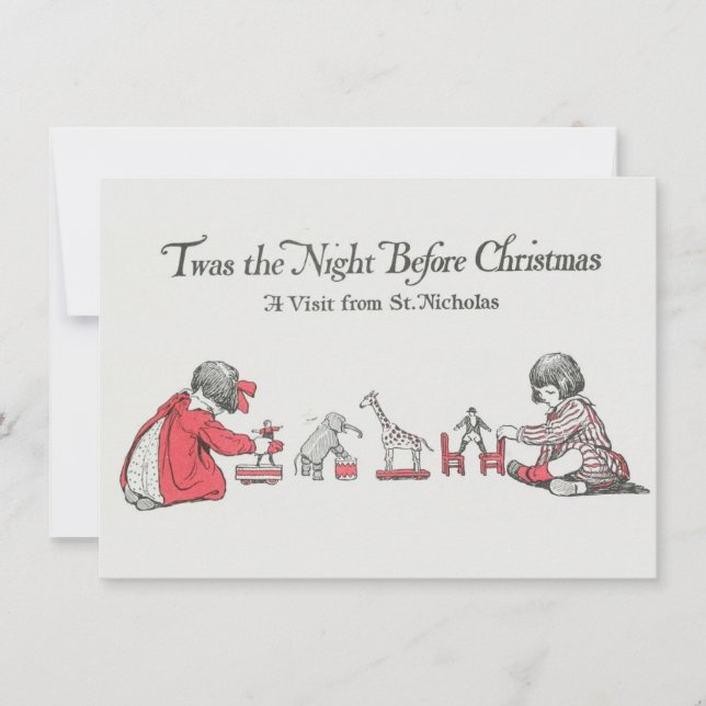 Kid danke dir Weihnachtskarte (Vorderseite)