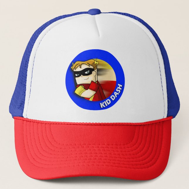 Kid Dash Logo Trucker Hat Truckerkappe (Vorderseite)