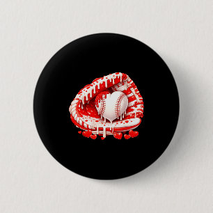 Kid Drip Eiscreme Baseball Herz Catcher Valentinst Button