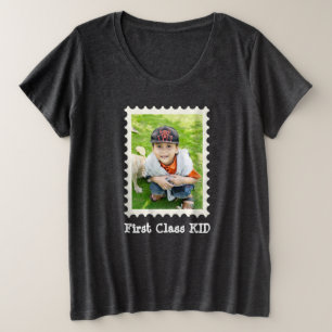 KID-Foto der ersten KLASSE Bestes Kind je nach Kun Große Größe T-Shirt