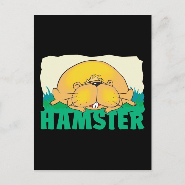 Kid Friendly Hamster Postkarte (Vorderseite)
