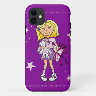 Kid Girl kuppelt rosa lila iPhone Gehäuse Case-Mate iPhone Hülle