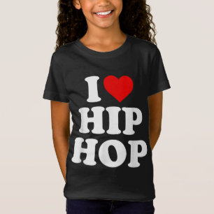 Kid Girl Liebe Hiphop T-Shirt