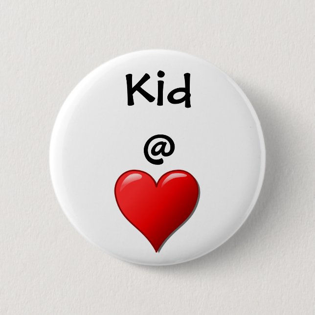 Kid @ Heart Button (Vorderseite)