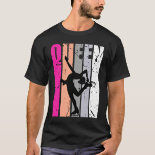 Kid Ice Skaten Queen Birthday Hübsch Training Tra T-Shirt
