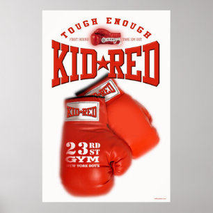 Kid Reds Gym Poster