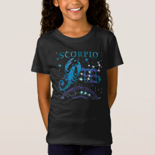 Kid Retro Scorpio Zodiac T - Shirt