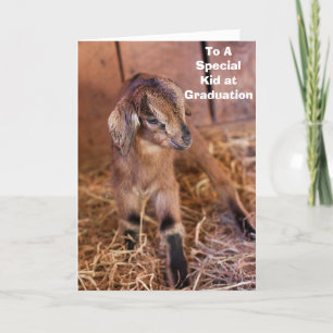 KID SAGT "ZU EINEM BESONDEREN KIND IM ABSCHLUSS"T KARTE