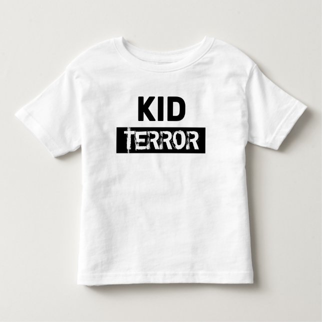 Kid Terror Kleinkind T-shirt (Vorderseite)