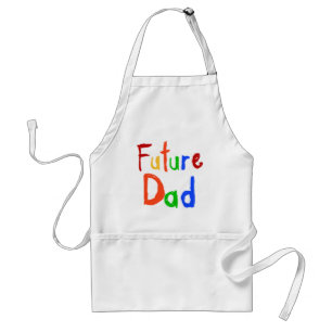 Kid Text Future Vater T - Shirt und Geschenke Schürze