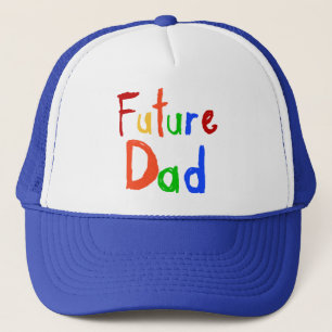 Kid Text Future Vater T - Shirt und Geschenke Truckerkappe