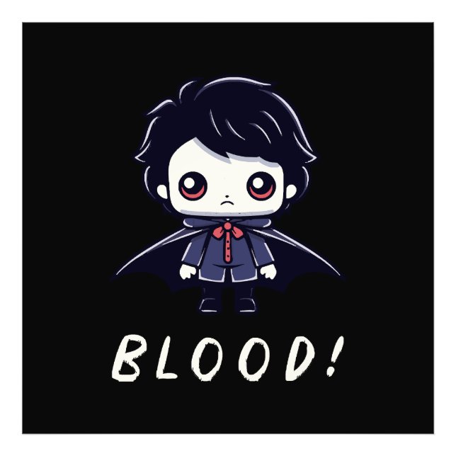 Kid Vampire Fotodruck (Vorne)