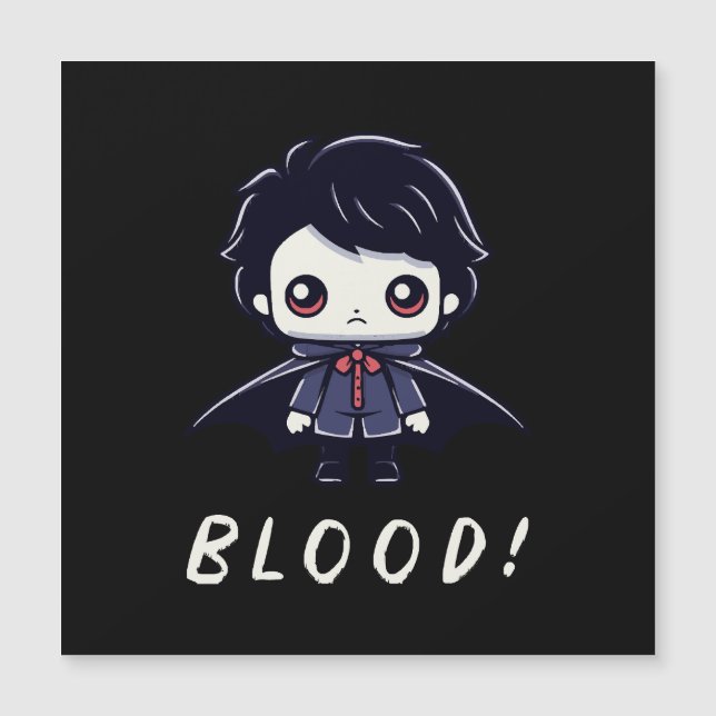 Kid Vampire Magnetkarte (Vorderseite)