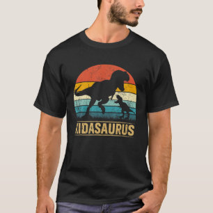 Kida Saurus T Rex Dinosaur Kidasaurus Matching Fam T-Shirt