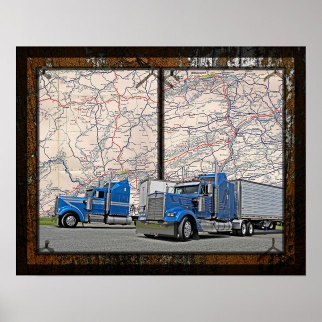 Kidd Ricky Map Poster (Vorne)