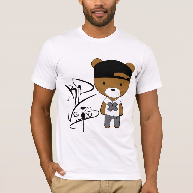 Kidd schändlicher Teddybär T-Shirt (Vorderseite)