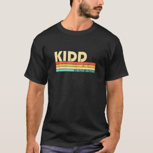 Kidd Surname  Retro Vintage 80s 90s Birthday Reuni T-Shirt