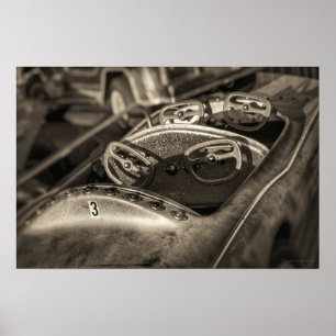 Kiddie Ride auf der Landkreis Messe Poster