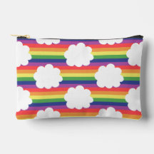 Kiddiecore Regenbogen mit Wolken