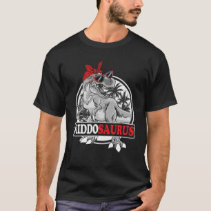 Kiddosaurus T Rex Dinosaur Kiddo Saurus Familienma T-Shirt