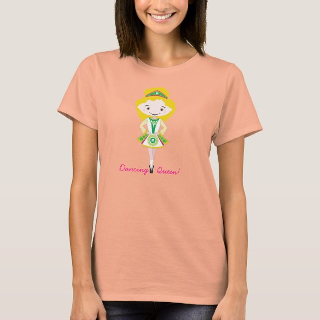 KIDLETS: irische Tänzerblonde T-Shirt (Vorderseite)