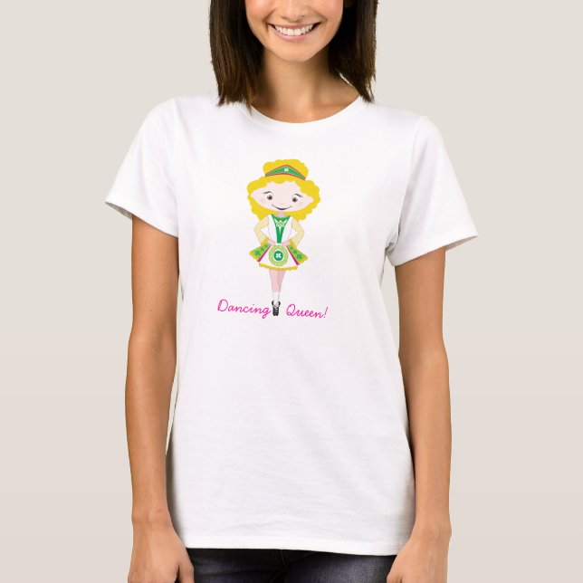 KIDLETS: irische Tänzerblonde T-Shirt (Vorderseite)