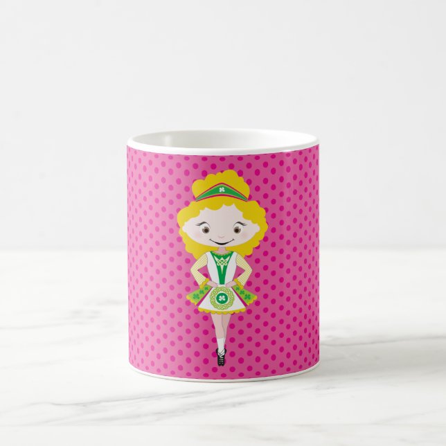 KIDLETS: irische Tänzerblonde Tasse (Mittel)