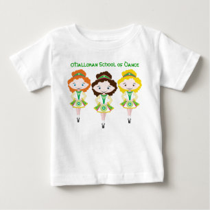 KIDLETS irischer Tänzer Tanzgruppe Trio Baby T-shirt