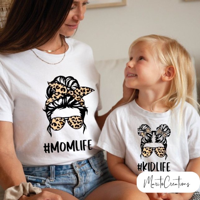 kidlife leopard t-shirt to wear on mother's day (Von Creator hochgeladen)