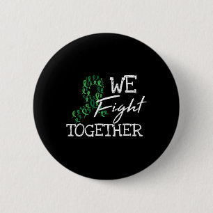 Kidney Disease Green Ribbon Familie Kostenvoransch Button