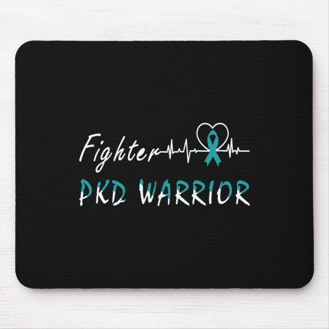 Kidney Disease Pkd Warrior Support Fighter Mousepad (Vorne)