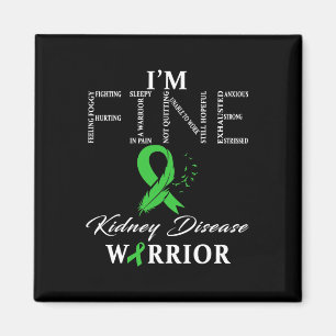 Kidney Disease Warrior Magnet
