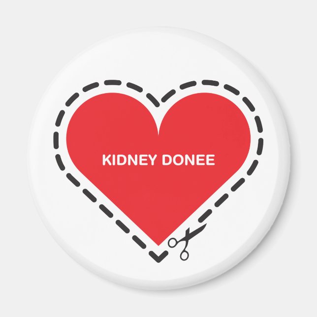 Kidney Donee Magnet (Vorne)