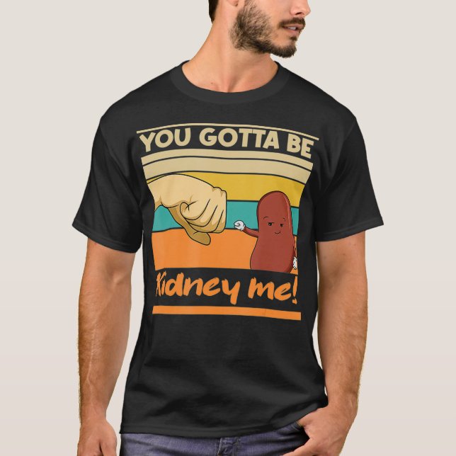 Kidney Funny Pub für einen Nierenspender T-Shirt (Vorderseite)