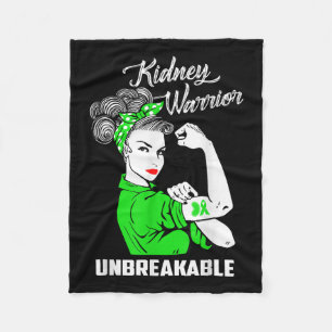 Kidney Warrior Unzerbrechliche Geschenke für die N Fleecedecke