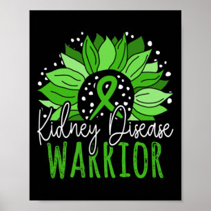 Kidnney Disease Warrior Poster